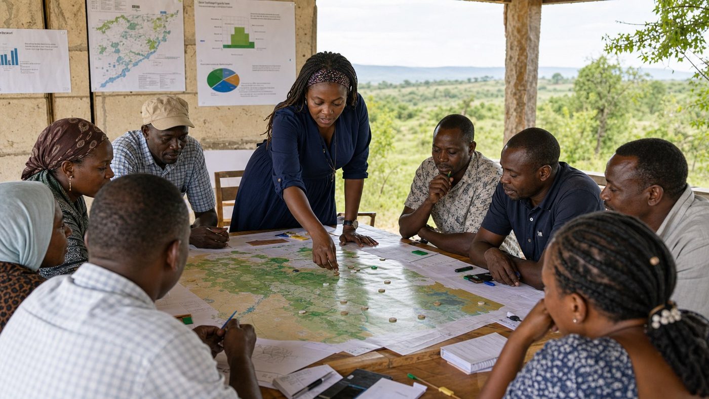 Participatory economic and social valuation session